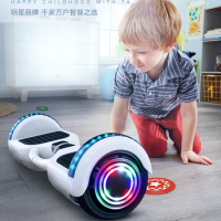 Smart Electric Self Balance Scooter Adult and Children's Double Two-Wheel Self-Leveling Driving Hoverboard