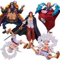 Stock Original BANDAI Ichiban KUJI MASTERLISE EXPIECE ONE PIECE Shanks Teach Luffy Buggy The Clown Collectible Action Toys Gifts
