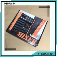 Debra R4/R6 99DSP Audio Mixer DJ Controler Sound Mixing Stereo 6.5 mm Output TypeC Sound Card For Li
