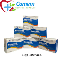 Đại Uy - Magnesi B6 hộp 100 viên - Bổ sung magie và vitamin B6 cho cơ thể