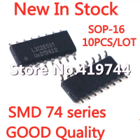 IC จอแสดงผล LED 10 ชิ้น/ล็อต SM74HC595D 74HC595 SMD SOP 16 มีสินค้าใหม่แท้