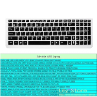 15 17 Keyboard Cover Protector Skin for ASUS ROG G501JW GL502VY GL502VT GL502VS GL502VM G550 GL551JW GL702VM GL551JX GL552VW