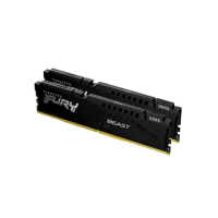 【Kingston 金士頓】FURY Beast DDR5 6000MT/s 32GB（2x16GB）記憶體 黑色(KF560C36BBE2K2-32)