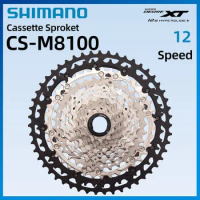SHIMANO Deore M6100 XT M8100 SLX M7100 Cassette Sprocke 12-Speed Freewheel Mountain Bike MTB 12 Speed 10-51T Bike