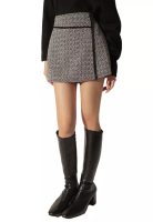 AIR SPACE Checkered Skort