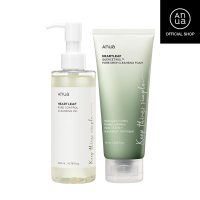 [Anua cửa hàng chính thức] Bộ đôi sữa rửa mặt cho bọt làm sạch da mặt Hàn Quốc