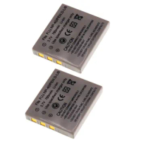 2x Battery D-Li85 D-LI95 for Pentax Optio A10 A20 A30 A36 A40 W10 W20 L20, S SV Svi S4 S4i S5