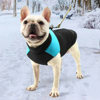 Baju Hangat Anjing Pet Warm Cotton Vest Waterproof - G36