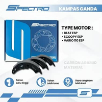 Spectro Kampas Ganda Beat Fi POP Scoopy Fi ESP Vario 110 Fi ESP Kampas Ganda Kopling Carbon CVT BeaT