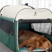 Dog kennel warm, large dog house, winter dog cage, indoor and outdoor house, outdoor tent, pet cat delivery room