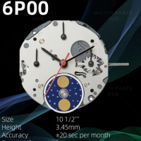 New Genuine Miyota 6P00 Watch Movement Citizen Original Quartz Mouvement Automatic Movement watch parts