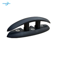 130mm Nylon Sailboats Flip Up Folding Pull Up Cleat Dock Deck Boat Marine Kayak Hardware Line Rope Mooring Cleat Accessories