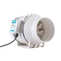 4 inch Inline Duct Fan Air Ventilator Pipe Exhaust Fan 220V Home Silent Bathroom Toilet Kitchen