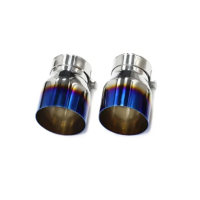 CCF5 ปลายท่อไอเสีย M 2 ชิ้น สำหรับ BMW M135i M235i M140i M240i M335i M340i M435i M440i ปลายท่อสแตนเล