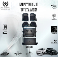 Misima Karpet Mobil 5D Toyota Avanza 2005-2014 + Alas Kaki Karpet 7D Kualitas Terbaik Fullset