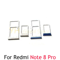 20PCS For Xiaomi Redmi Note 8 Pro Sim Card Slot Tray Holder Sim Card Repair Parts