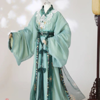 Traditional Hanfu Dress Women Han Dynasty Costume Couple Chinese Ancient Swordsman Clothing Male Kimono Tang Suit