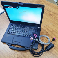 Diagnostic Scanner for Sculi Liebherr Diagnosis Software Wire Harness Liebherr Diagnostic Scan With Cf53 Laptop