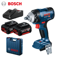 Bosch GDS 18V-400 Brushless Electric Impact Wrench 18V 400Nm Cordless Wrench Professional Power Tools