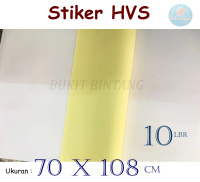 Stiker HVS Doff / tidak kilat Ukuran PLANO 70 x 108 Cm , 10 Lembar
