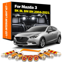 ไฟ LED ภายในอินเตอร์, สำหรับ Mazda 3 BK BL BM BN, 2004-2021, หลอดไฟในรถ Canbus, ไฟท้ายรถโดมแผนที่อ่า