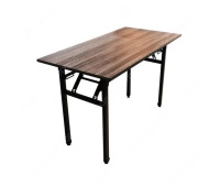 York Meja Lipat 120x60x75 Cm - Abu-abu