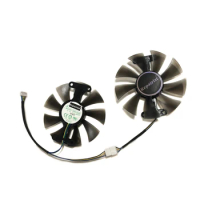 2Pcs/Set GPU Cooling Fan,GA91S2H,For GALAX GeForce GTX950 GTX 960 Europe V1 4G GTX 1060 BIG TIGER General Cards Replace