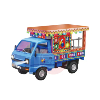 【ToysRUs 玩具反斗城】2.4G 台灣傳統電子花車小貨卡