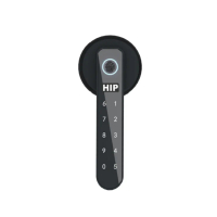 HIP กลอนประตูดิจิตอล รุ่น HS-DLB1 Digital Door Lock สีดำ 1 ชิ้น
