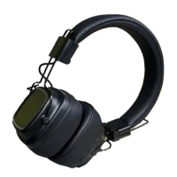 Headset for Marshall MAJOR IV Luminous Wireless Bluetooth Headset Heavy B Multi-Function Headset Microphone, Black