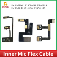 Microphone Inner Mic Flex Cable For iPad Mini 1 2 AIR 3 4 5 6 Pro 9.7 10.5 11 inch 2017 2018 2020 2021 Repair Replacement Parts