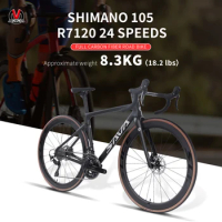 SAVA R16-7120 full Carbon Fiber Road Bike Road Bicycle Race Bike 24Speed with SHIMAN0 105 R7120 with CE+UCI approved