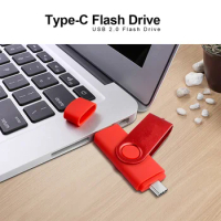 OTG USB Flash Drive Type C Pen Drive 512GB 256GB 128GB 64GB 32GB USB Stick 16gbPendrive for Type-C Device