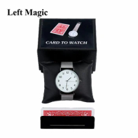 Watch This (Card+Watch Set) Magic Tricks Card Change to Watch Close Up Street Illusion Gimmick Mentalism Puzzle Toy Magia Card