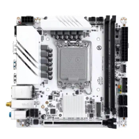 For JGINYUE B760i Motherboard LGA 1700 Support Intel Core i3/i5/i7/i9 12th 13th DDR4 Memory New Desk