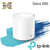 【TP-Link】Deco X60 AX3000 Mesh 雙頻智慧無線網路WiFi 6分享系統網狀路由器(1入 / Wi-Fi6分享器)