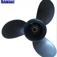SATURN Boat Propeller 8.9x8.3 for Tohatsu F8.5 Nissan 8hp 9.8hp Mercury Prop 9.9hp 8hp 48-895183A10