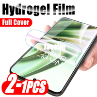 1-2PCS Safety Hydrogel Film For Oneplus 11 11R 10R 10T 10 Pro 9 9R 8 8T Screen Gel Protector Not Protective Glass For One Plus11