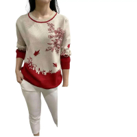 atasan wanita rajut kova by bellina 8997 Rajut wanita terbaru Nyaman Baju Knitwear Panjang kaos raju