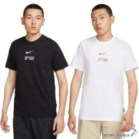 Nike 男裝 短袖上衣 純棉 黑/白 FD1245-010/FD1245-100