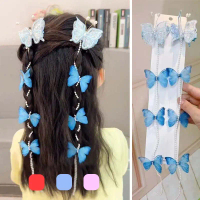 2 Pcs Jepit Rambut Kupu Butterfly Model Kupu Kupu Import Korean Rambut Lucu Anak Aksesoris Rambut Ku
