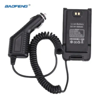 Baofeng UV-9R Plus Two-way Radio 12V Car Charger Battery Eliminator Adapter for UV-9R+ Pro Baofeng Walkie Talkie Accessories