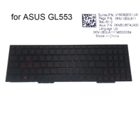 Laptop Backlit Portuguese RU Russian Keyboard For ASUS ROG GL553 VE GL553VS GL553VD FX553VE GL753VD Gaming Notebook PC Keyboards