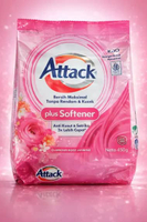 ATTACK Plus Softener Deterjen Glamour Rose Jasmine [450 g]