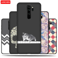 Silicone Soft TPU Case For Xiaomi Redmi Note 8 Pro Cartoon Cute Cat Dog Painting Back Cover For Xiami Redmi Note 8Pro Note8 Pro