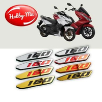 2PCS EMBLEM VARIO 160 EMBLEM 160 PCS LOGO PCX 160 VARIO 160 3D GOLD