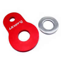 Litepro Folding Bike Magnet Adapter Aluminium Alloy Magnetic Buckle Conversion Seat for FNHON 1611 Bicycle Parts Red