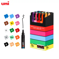 Uni 1PC Plumones Colores Marker Pen Posca Acrylic School