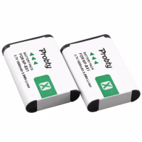 2 Pcs NP-BX1 NP BX1 NPBX1 Battery for Sony WX300 HDR-AS10 AS15 AS30V AS100V AS100VR CX240 MV1 RX100 HX50V HX300 RX1 Camera
