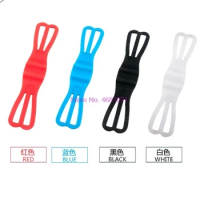 By DHL 1000pcs Bike Bicycle Cycling Silicone Elastic Strap Bandage Fixed Holder For Mobile Phone Good quality